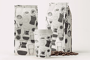 Hand Drawn Coffee Sketches PSD/Ai, an Illustration by Cuppakeri (Thumbnail 3 of 3)