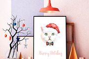 Christmas Character Dogs & Cats, an Animal Illustration by Catherine Wheel (Thumbnail 21 of 23)