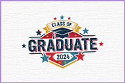 8 Graduate Celebration Logo SVG Bun, an Education Illustration by Artivon (Thumbnail 9 of 9)