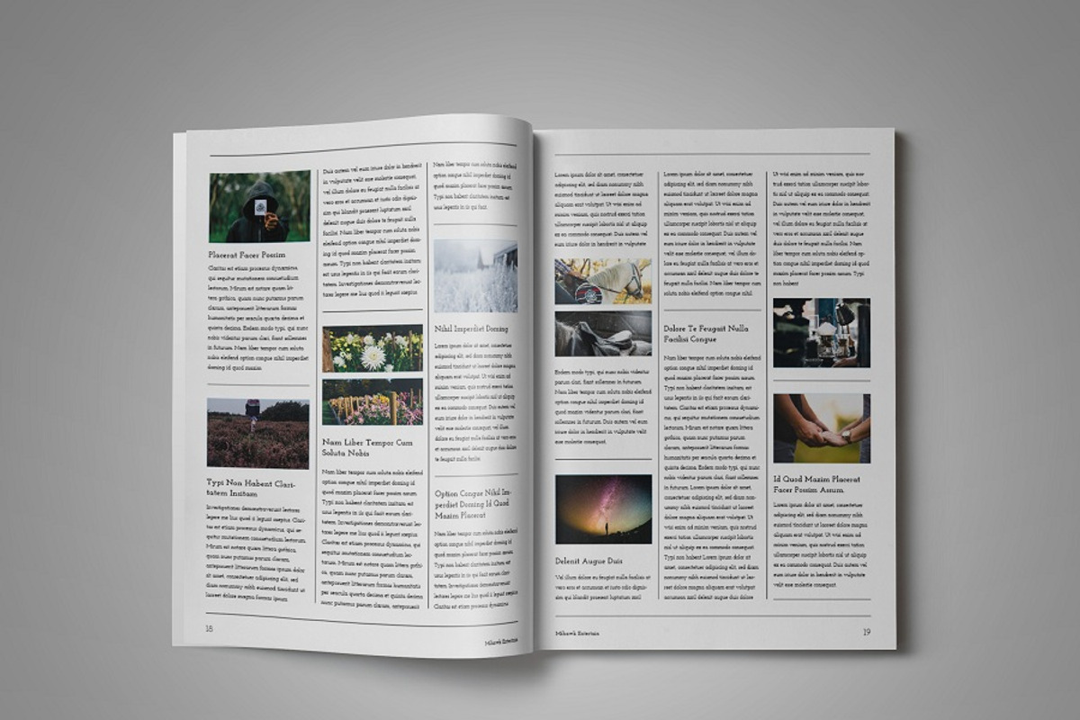 Mihawk Magazine (2017 Edition), a Magazine Template by Bokuto (Photo 12 of 18)