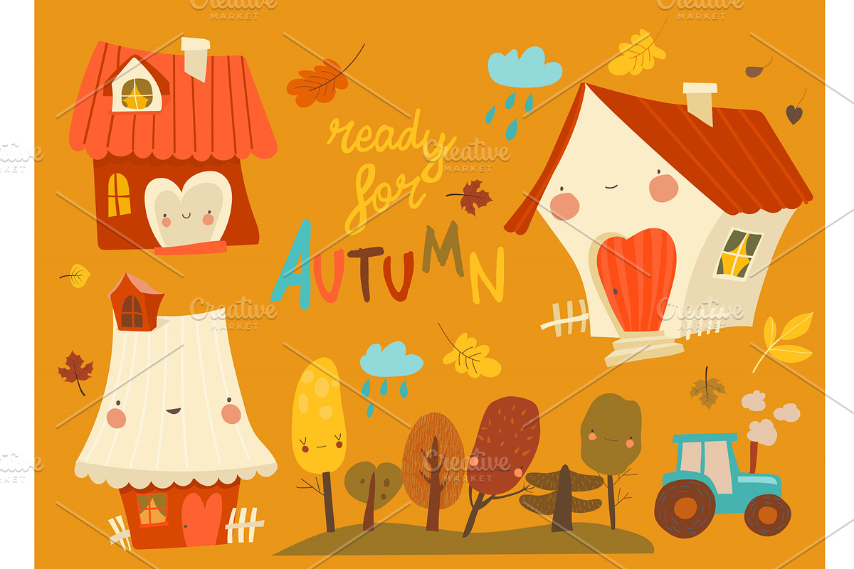 Cartoon Illustration with cute, an Object Illustration by Maria Starus