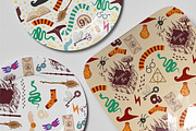 School of Witches and Magic Patterns, a Pattern Graphic by Michiru13 (Thumbnail 6 of 30)