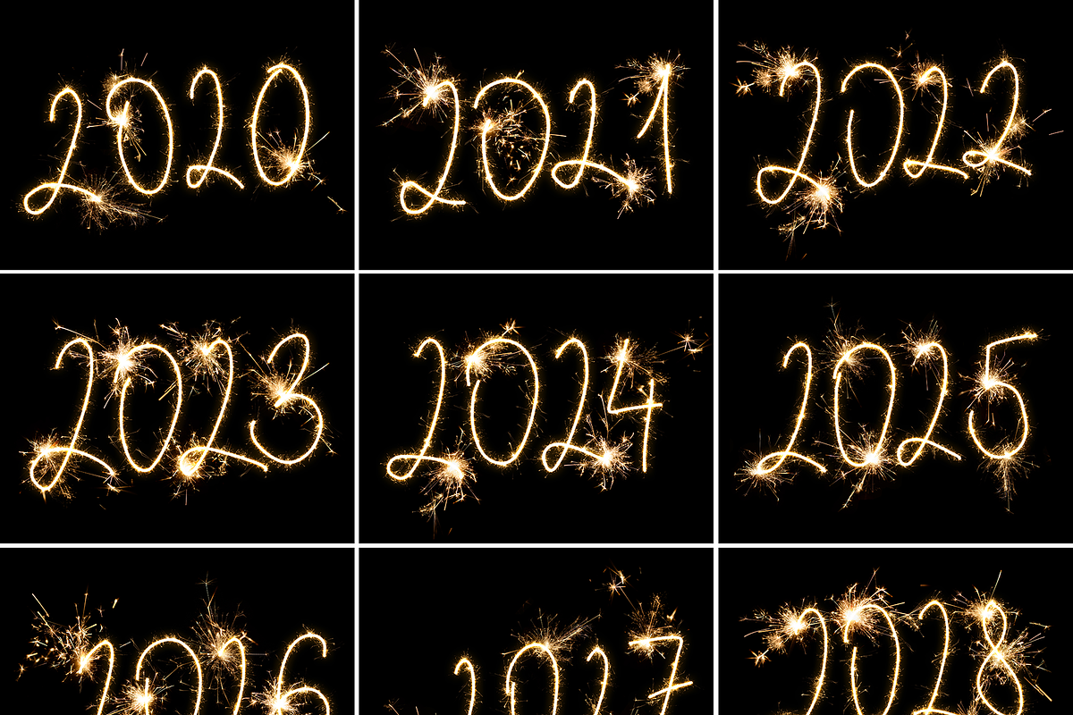 Christmas Sparklers photo overlyas, an Object Graphic by BrownLeopard (Photo 3 of 10)