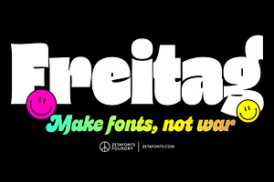 Freitag - 16 fonts