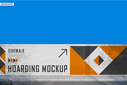 Outdoor Wall Hoarding Mockup, an Advertising Mockup by Farabion Studio (Thumbnail 2 of 2)