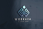 Workaxa Letter W Logo, a Branding & Logo Template by Design_Planet (Thumbnail 2 of 5)