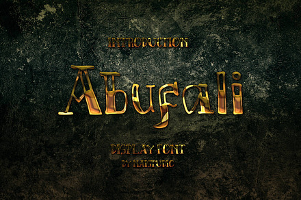 Abufaly - Elegant Display Font