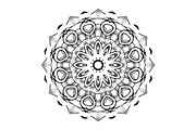 Ornamental Black White Mandala Pack, a Decorative Illustration by NJ Himel (Thumbnail 90 of 103)