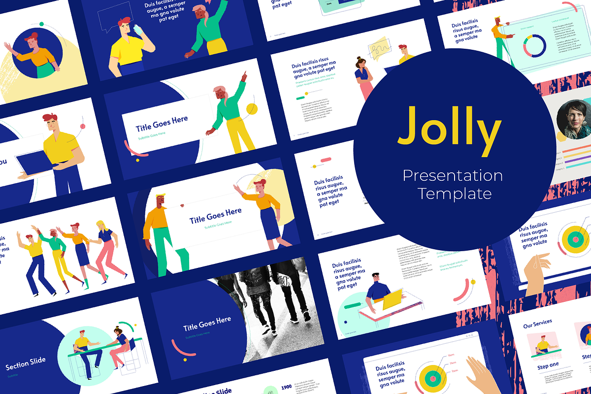 Jolly - Keynote Template, a Presentation Template by chio.design - Khalay Chio (Photo 1 of 10)