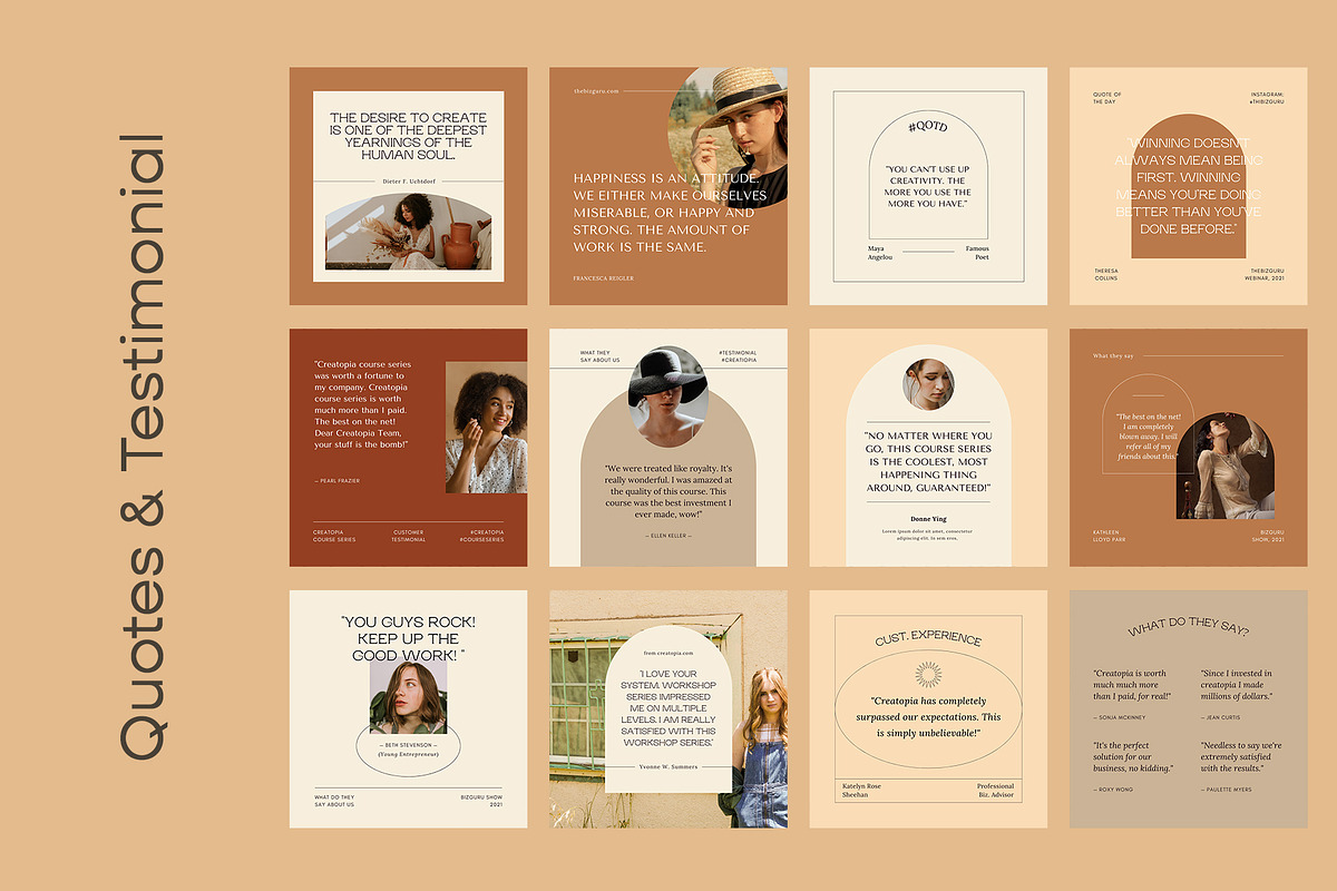 Mentor/Coach Clean Insta Kit | CANVA, a Social Media Template by Elokka Std. (Photo 9 of 9)