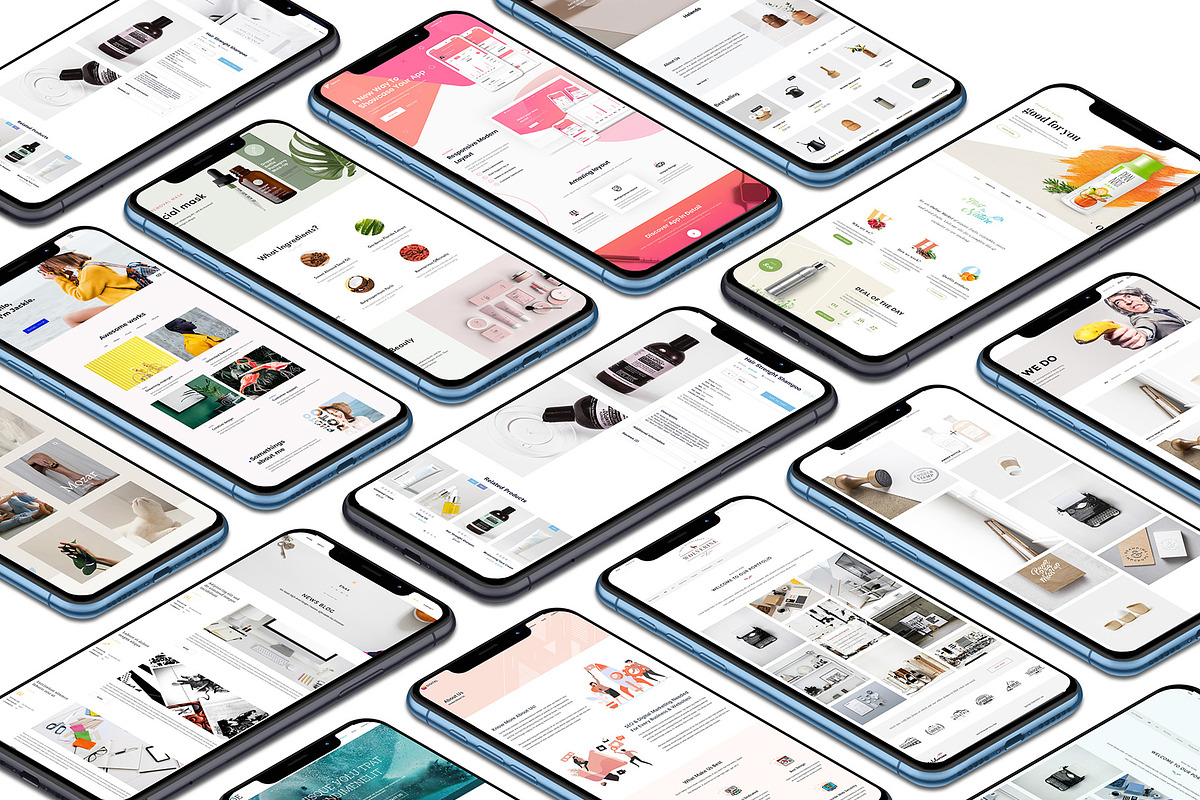 3D iPhone Presentation Mock-Up 25, an iPhone Mockup by Graphicsworld125 (Photo 5 of 9)
