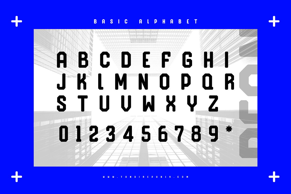 Reqnad Geoemtrik Font preview 2