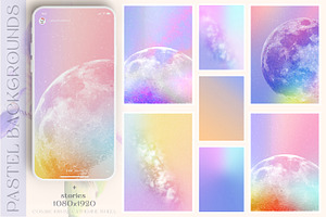 Cosmic Iris Space Backgrounds