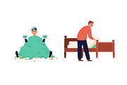 Rich people with money set, a Finance Illustration by Good Studio (Thumbnail 4 of 5)