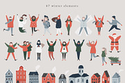 Winter days - calm and cozy Holidays, a Decorative Illustration by Cute Atelier (Thumbnail 2 of 7)