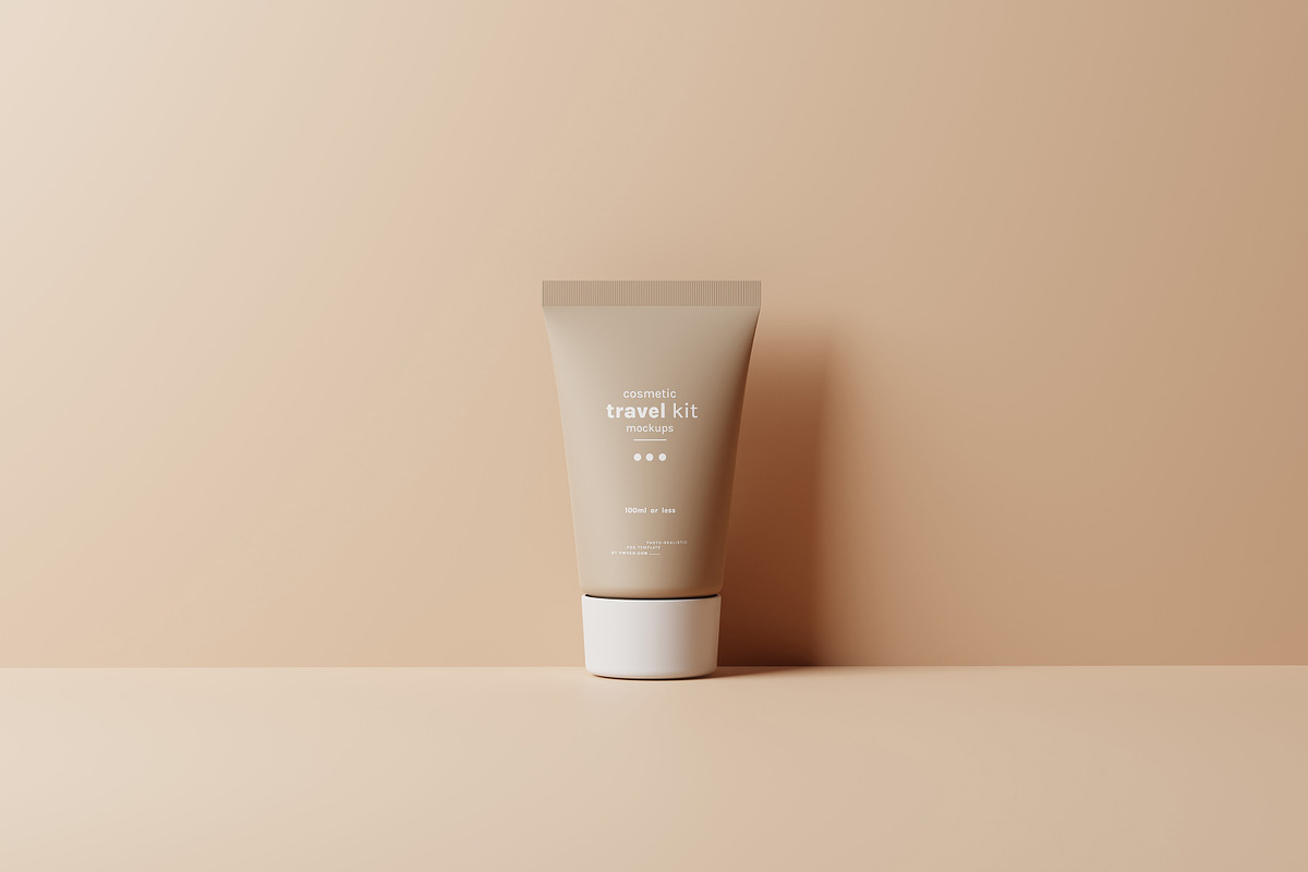 Cosmetic Travel Kit Mockups, a Packaging Mockup by pmvch (Photo 18 of 53)