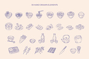 Ramen & Sushi Illustration Kit, a Food Illustration by Chaka_32 (Thumbnail 3 of 5)