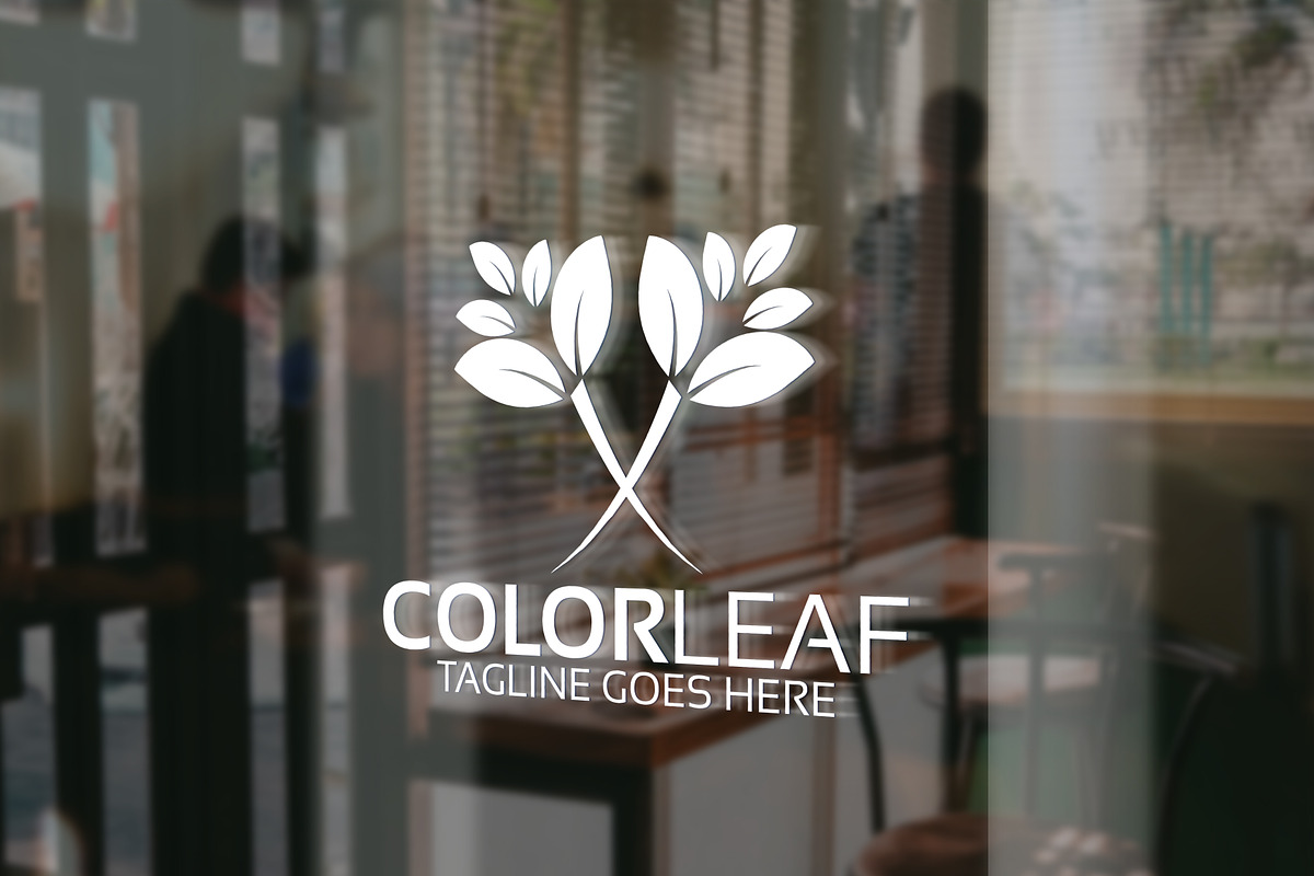 Color Leaf logo, a Branding & Logo Template by Josuf Media