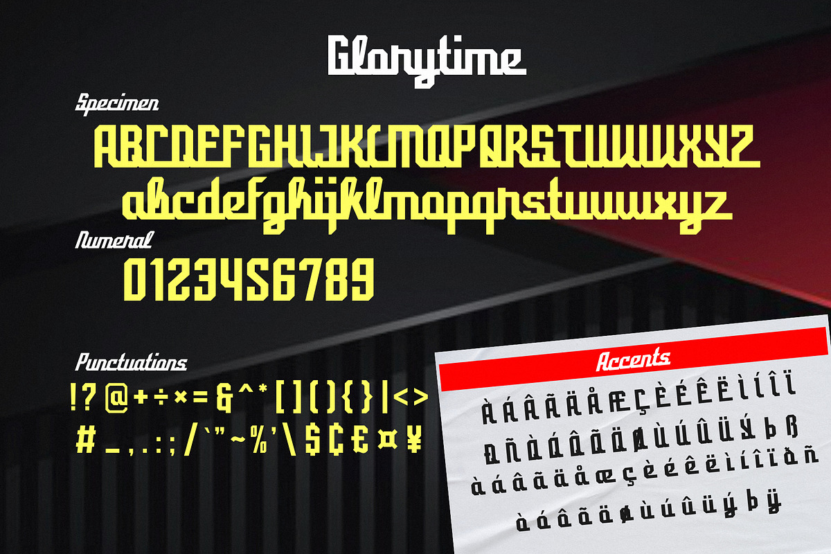 Glorytime, a Script Font by uncurve (Photo 7 of 10)
