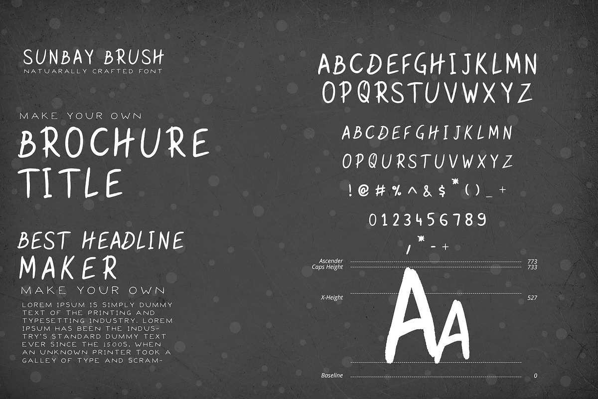 Sunbay Brsuh + Baloo Font Collection preview 8
