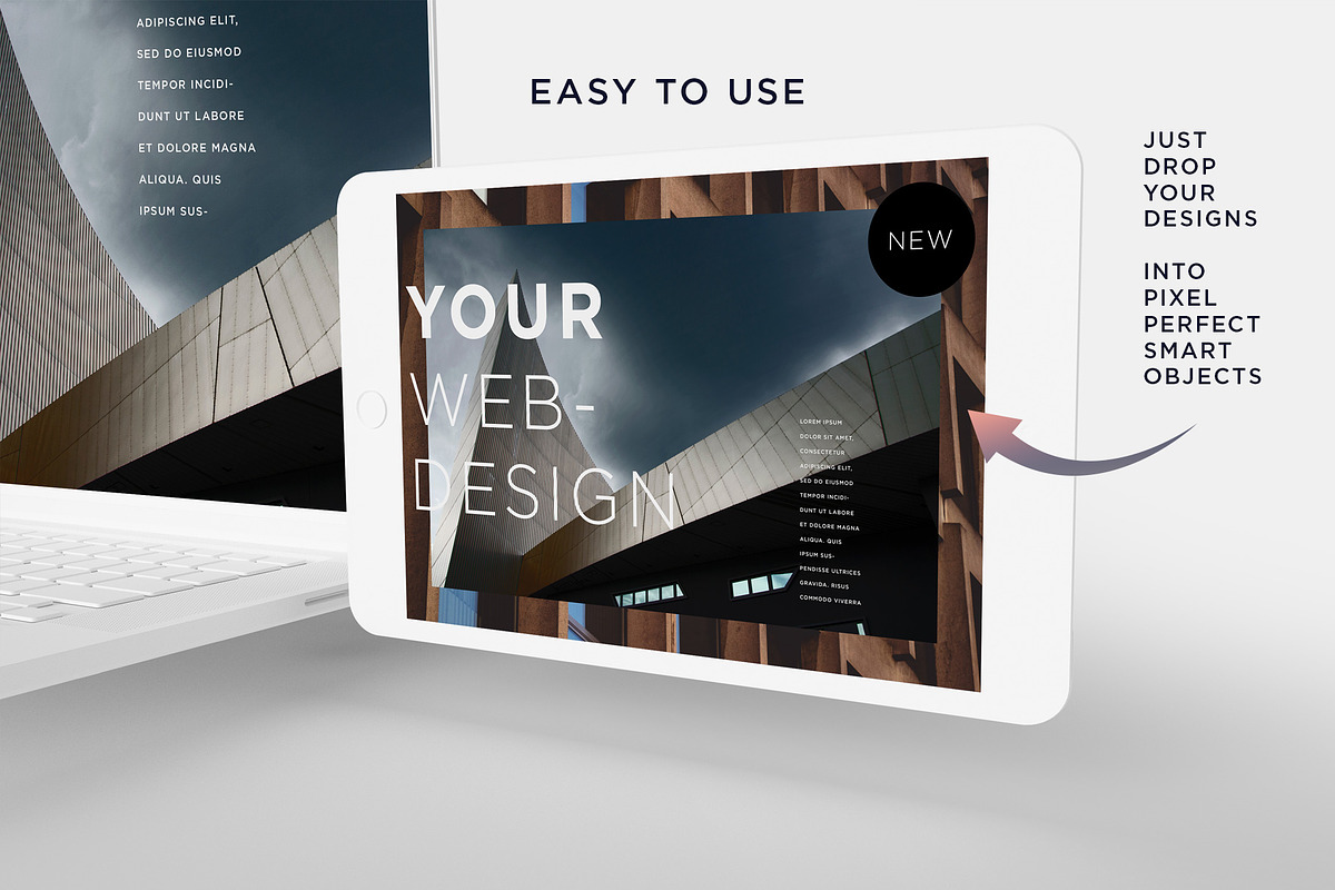 White Device Displays Mockup Pack, an iPhone Mockup by City Poster Mockups (Photo 3 of 15)
