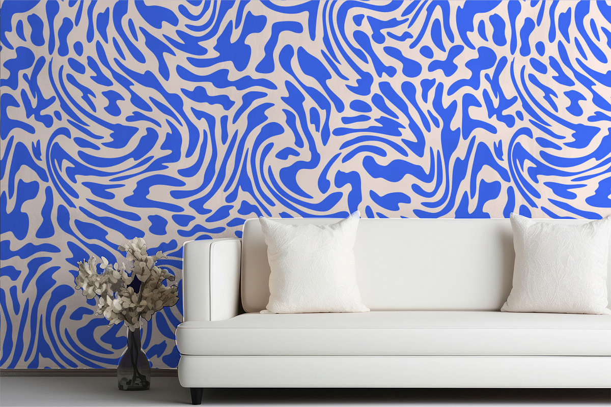 Wavy Texture, a Wallpaper Graphic by MalyskaStudio (Photo 3 of 6)