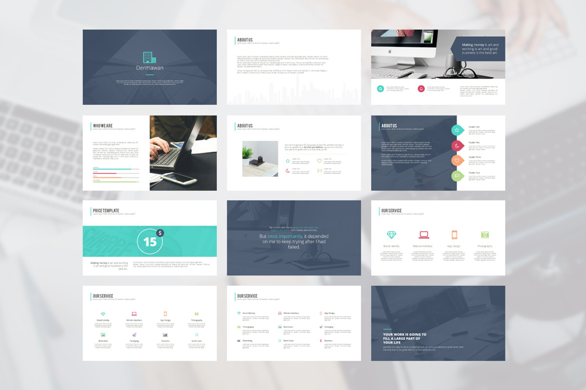 TOP 10 Most Sold PowerPoint Bundle, a Presentation Template by ...