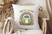Green & Happy Funny Frog, an Illustration by DreamCafeArt (Thumbnail 6 of 7)