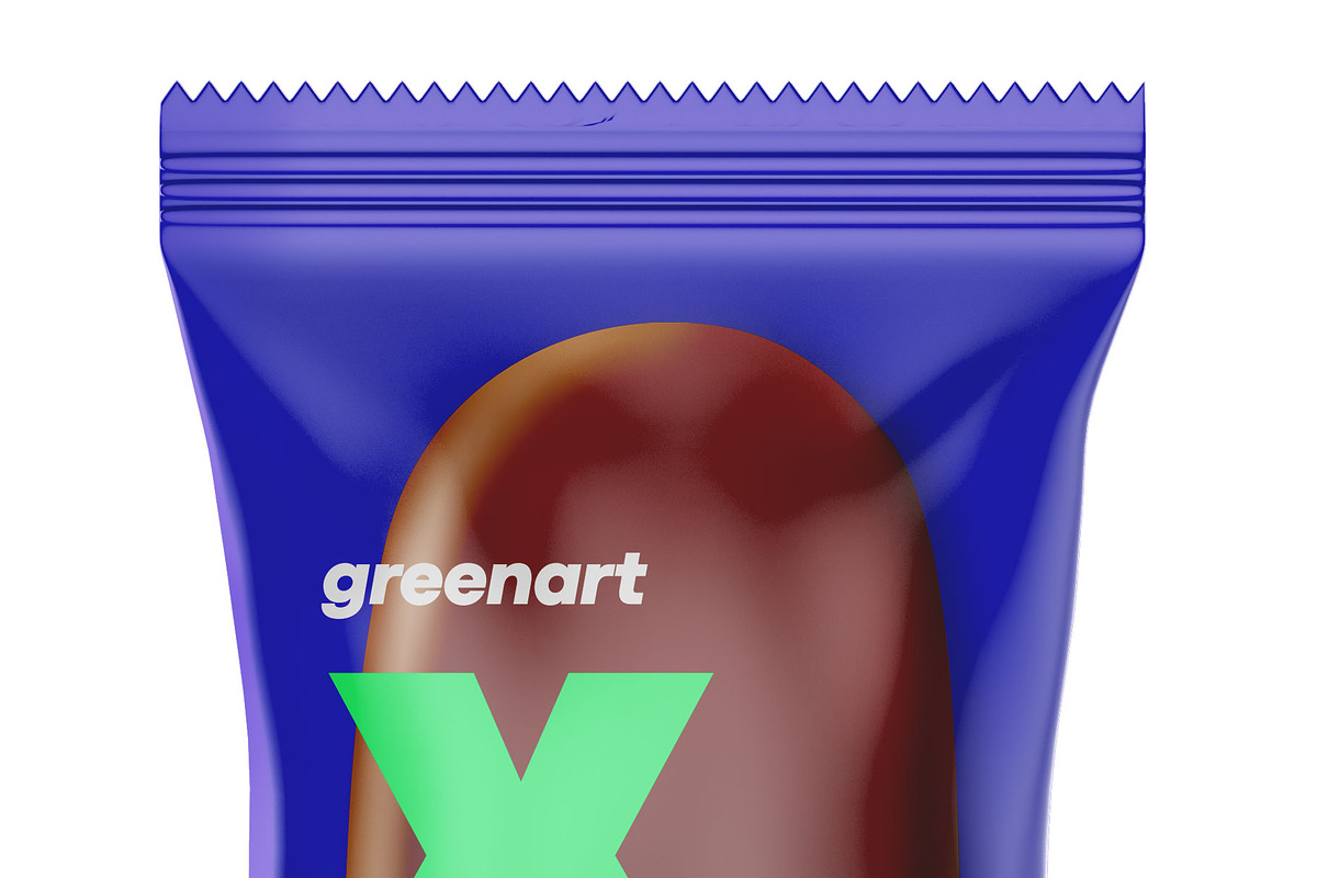 Ice Cream Bar Mockup, a Packaging Mockup by Green Art (Photo 4 of 5)