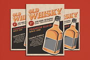 Old Wishky Poster, a Flyer Template by Muhamad Iqbal hidayat (Thumbnail 1 of 3)
