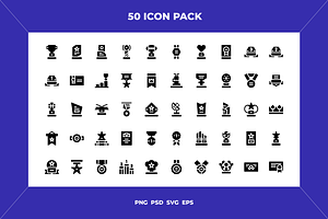 Rewards icons, an Outline Icon by Wencory