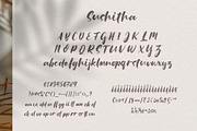 Sushitha, a Script Font by alit design (Thumbnail 7 of 11)