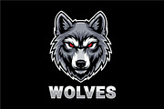 Wolf Logo Design, an Animal Illustration by shazi (Thumbnail 2 of 2)
