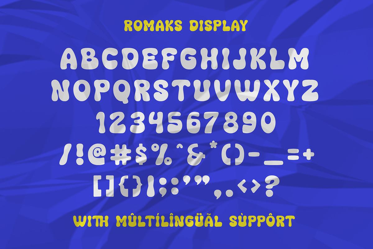 Romaks - Display Font, a Font by Hasbi Creative (Photo 7 of 7)