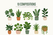 HOUSEPLANT ILLUSTRATION SET, an Object Illustration by OREHOVKA (Thumbnail 2 of 4)