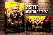 Punk Rock Party Flyer Template, a Flyer Template by MergeIdea (Thumbnail 1 of 3)