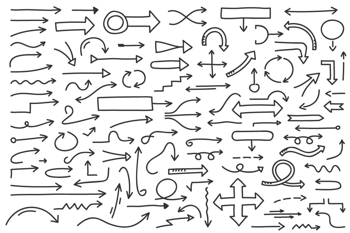 Hand Drawn Arrows, a Graphic by PixMarket (Photo 2 of 4)