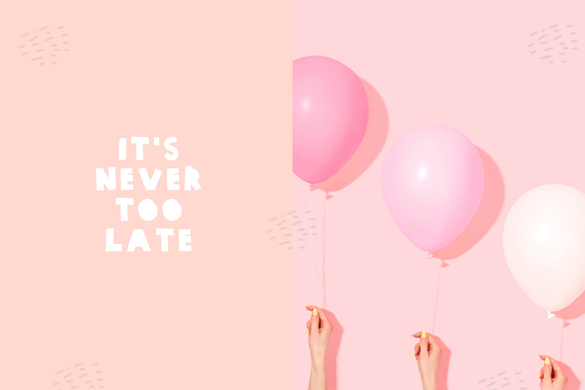 bold and playful kids font MICKLON, a Font by Ashiya Pixel (Photo 8 of 12)