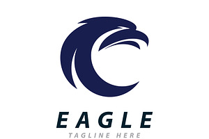 Eagle Logo Vector, Creative eagle, a Graphic by T.Vooka