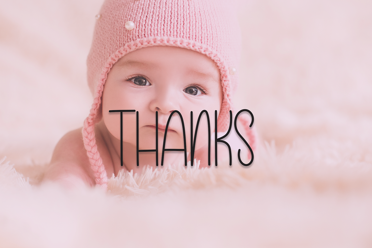 Baby Pinky | Script Font, a Script Font by Scratchones (Photo 6 of 7)