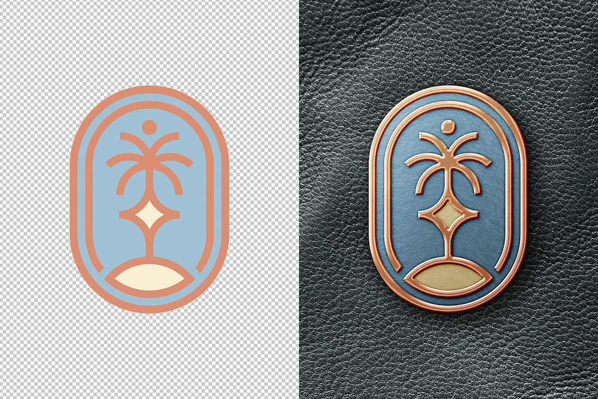 Enamel Pin Logo Mockup, a Product Mockup by Design Squad (Photo 3 of 5)
