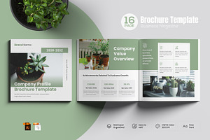 Company Profile Brochure Template, a Brochure Template by zahidhossainalif