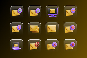 Email 3D Icon