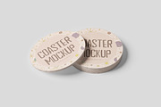 Coaster Mockup, a Product Mockup by MrLetters (Thumbnail 3 of 5)