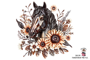 Horse Clipart PNG Bundle, a Graphic by Clipart Bloom (Thumbnail 7 of 12)