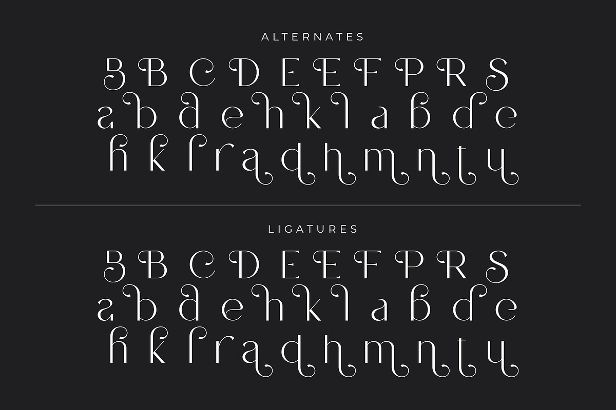 Gisland - Elegant Sans Serif Font, a Sans Serif Font by Idea Studio (Photo 13 of 13)