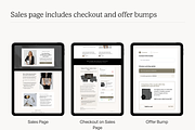 ThriveCart Sales Funnel Template, a Landing Page Template by Pixel & Flow (Thumbnail 4 of 9)