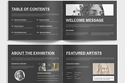Art Exhibition Portfolio Design, a Brochure Template by MightyDesign (Thumbnail 3 of 9)