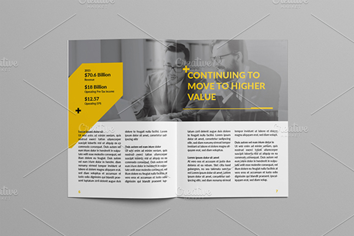 Project Annual Report, a Brochure Template by Birka Studio (Photo 4 of 19)