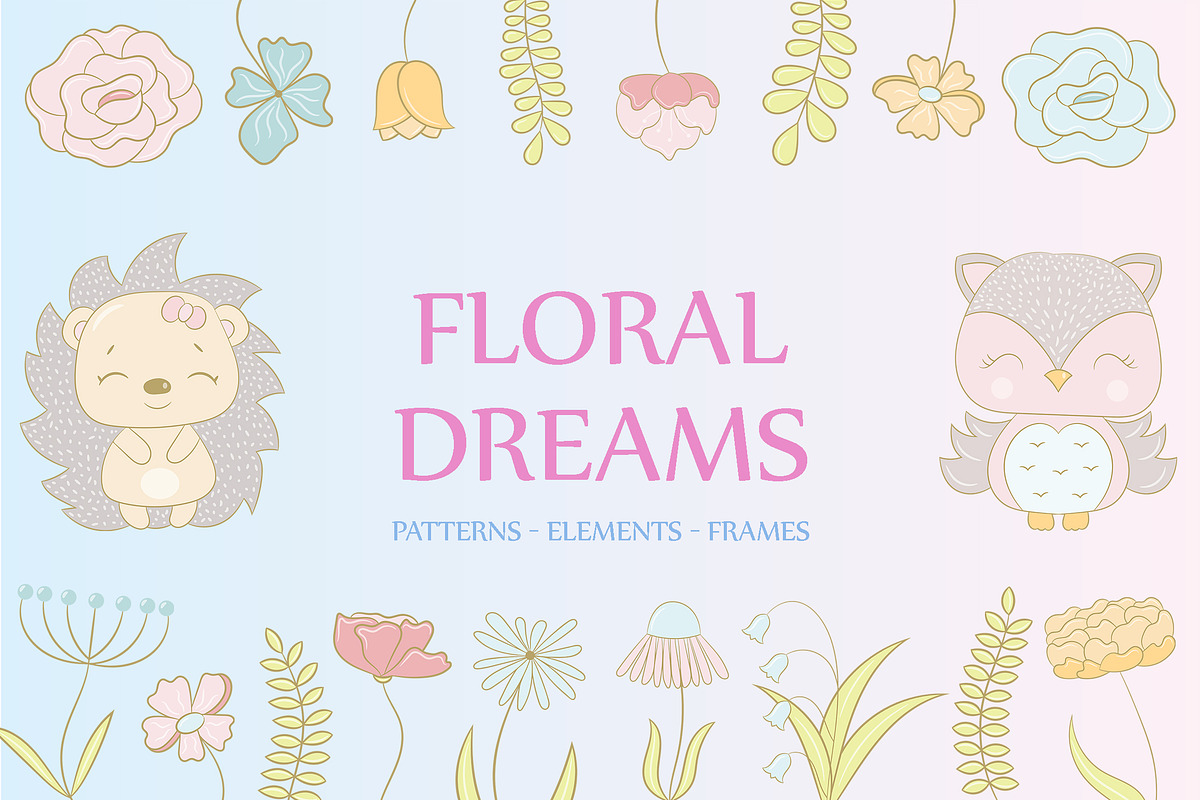Floral Dreams, an Animal Illustration by My Sweet Dreams (Photo 1 of 14)